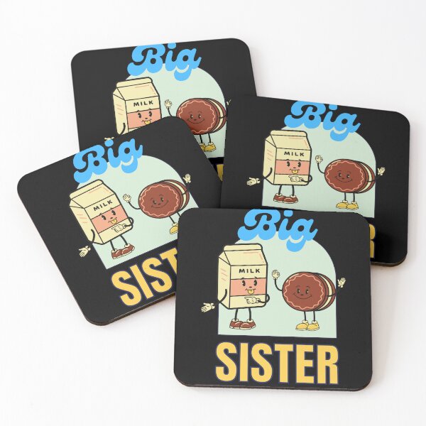 Item preview, Big Sister Milk and Cookies designed and sold by foodiexpress.