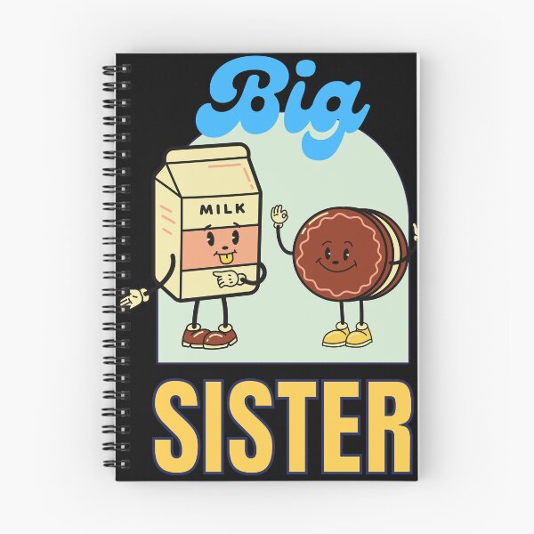 Item preview, Big Sister Milk and Cookies designed and sold by foodiexpress.