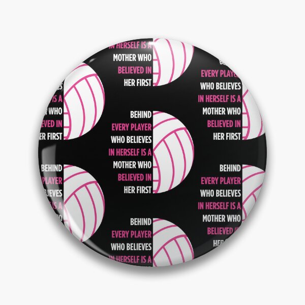 Item preview, Behind Every Player Is A Mother Gift For Mom Volleyball designed and sold by adams79.