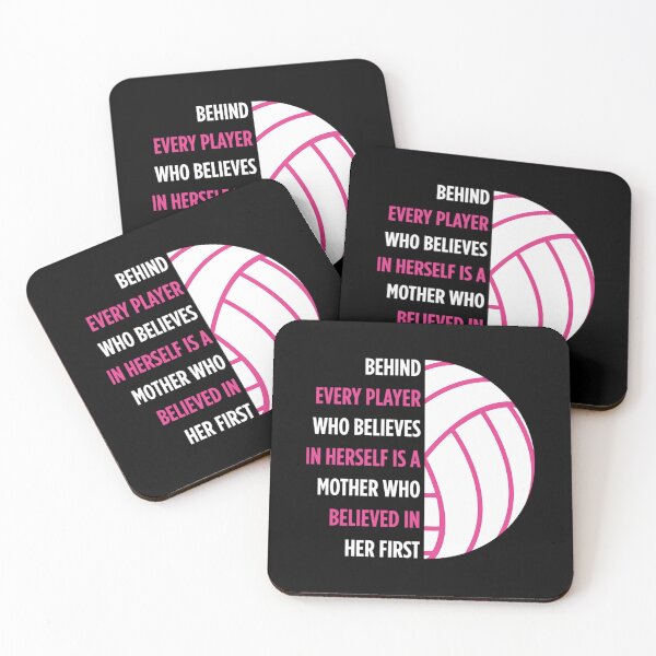 Item preview, Behind Every Player Is A Mother Gift For Mom Volleyball designed and sold by adams79.
