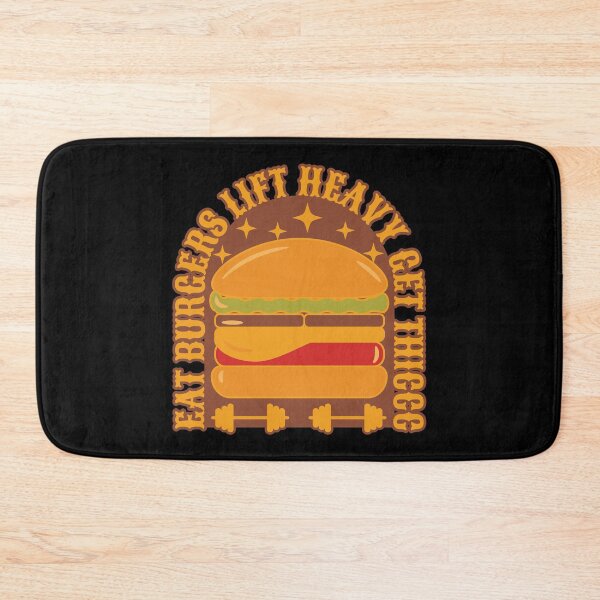 Item preview, Eat Burgers Lift Heavy Get Thiccc designed and sold by Styler Design.