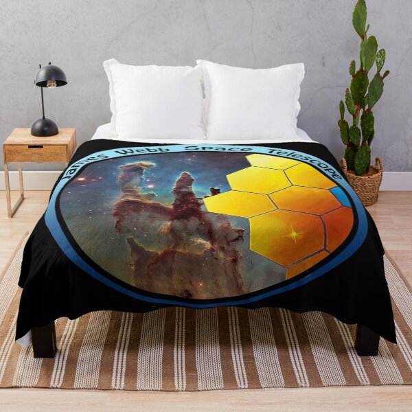 Item preview, JWST James Webb Telescope - Pillars of Creation, blues designed and sold by Kestrelle.