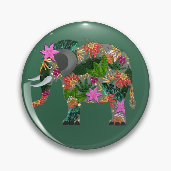 Item preview, FLOWER ELEPHANT 429. designed and sold by sana90.
