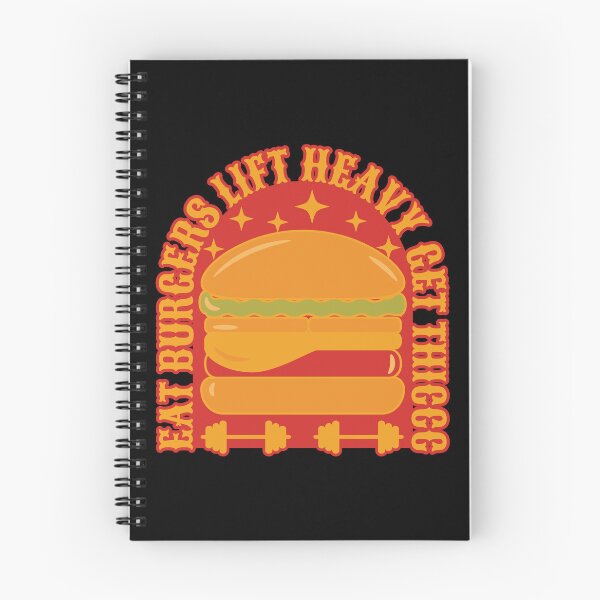 Item preview, Eat Burgers Lift Heavy Get Thiccc designed and sold by Styler Design.