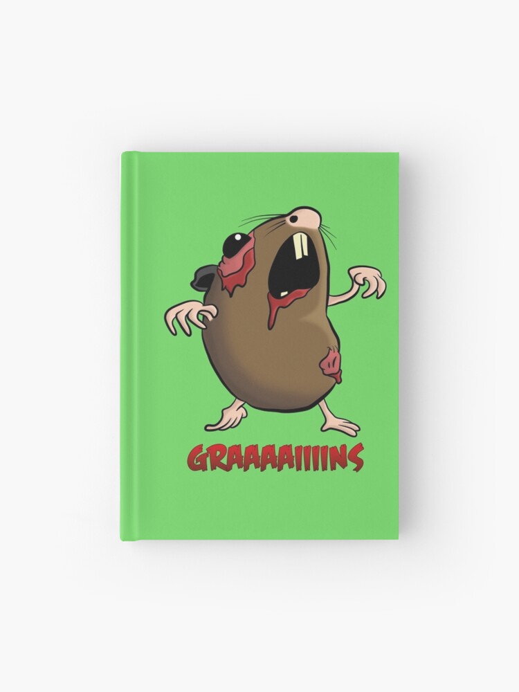 Zombie Hamster Illustration Cartoon