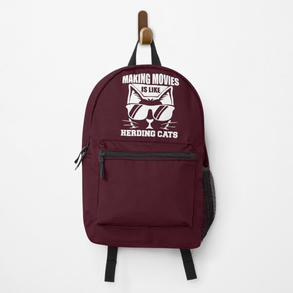 Item preview, Making Movies Is Like Herding Cats - Funny Memes designed and sold by S Cube Design.