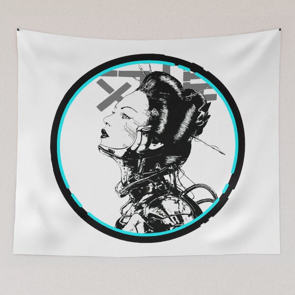 Item preview, Vaporwave Streetwear Urban Japanese Geisha designed and sold by OWLvision33.