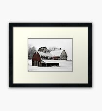 South Dakota Farm Framed Print