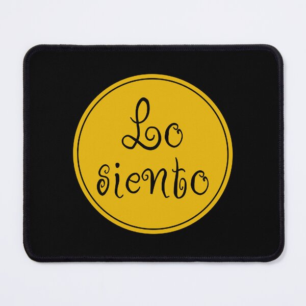 Item preview, Lo Siento - I'm Sorry - Spanish Phrase - Spain designed and sold by JourneyCreative.