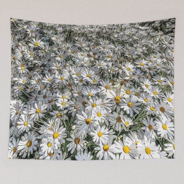 Item preview, Daisy Flower Field in Japan  designed and sold by OnigiriDoctor.