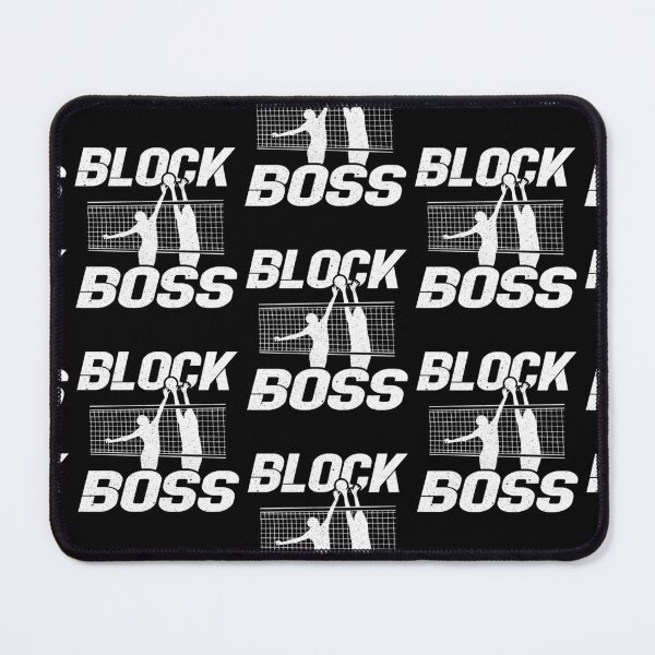 Item preview, Block Boss Funny Beach Volleyball Player designed and sold by adams79.