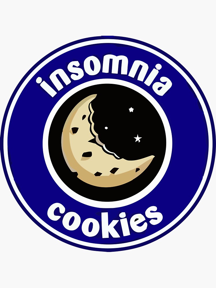"insomnia cookies" Sticker for Sale by wisnuwijaya Redbubble