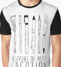 Waffen der Massenerschaffung Grafik T-Shirt