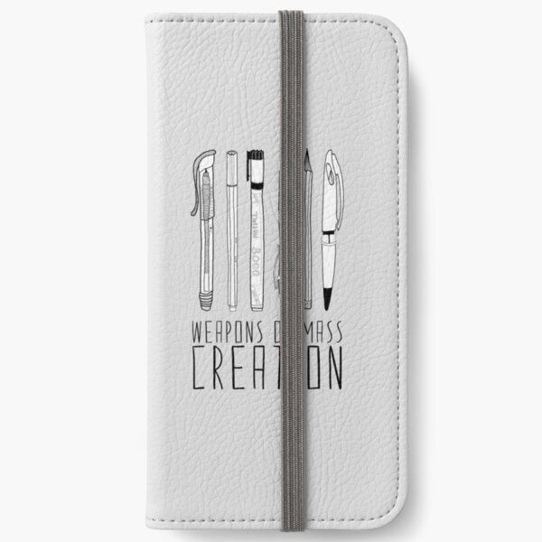 Weapons Of Mass Creation iPhone Wallet