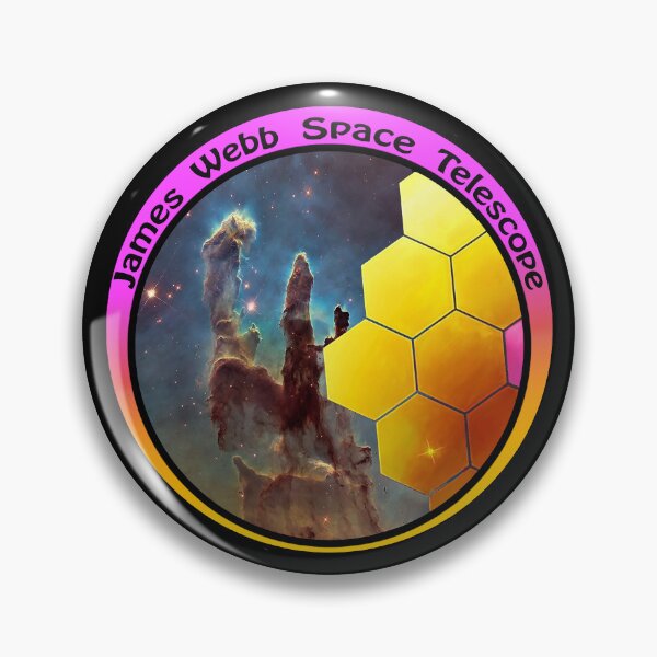 Item preview, JWST James Webb Telescope - Pillars of Creation , yellow purple designed and sold by Kestrelle.