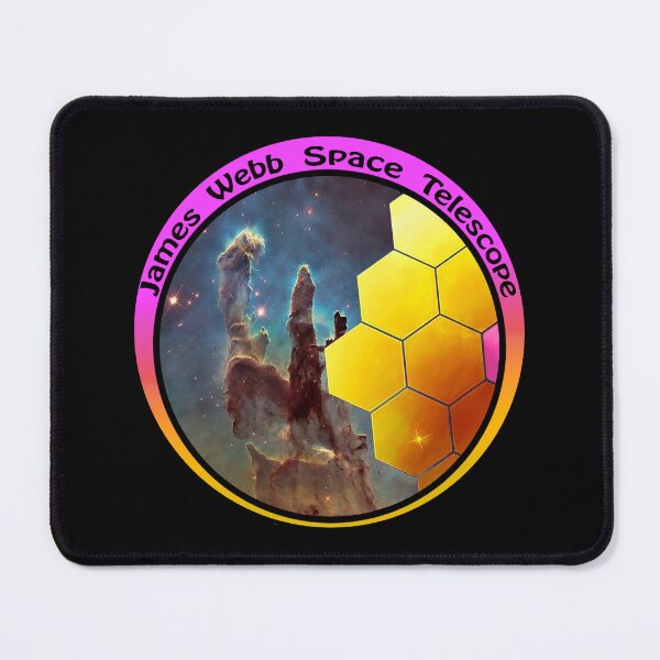 Item preview, JWST James Webb Telescope - Pillars of Creation , yellow purple designed and sold by Kestrelle.