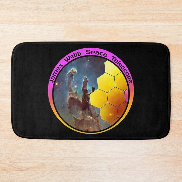 Item preview, JWST James Webb Telescope - Pillars of Creation , yellow purple designed and sold by Kestrelle.