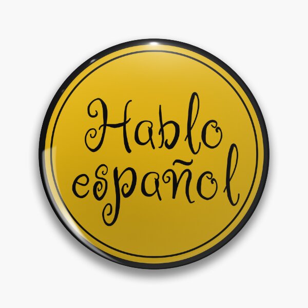 Item preview, Hablo Espanol - I Speak Spanish- Spanish Phrase - Spain designed and sold by JourneyCreative.
