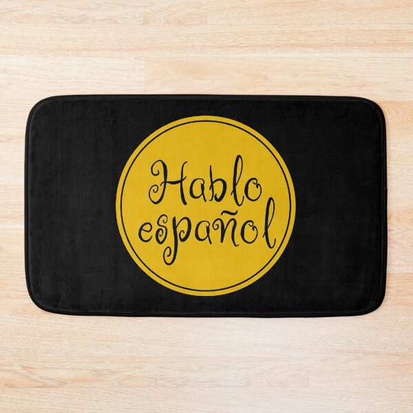 Artikelvorschau, Hablo Espanol - Ich spreche Spanisch - Spanische Phrase - Spanien entworfen und verkauft von JourneyCreative.