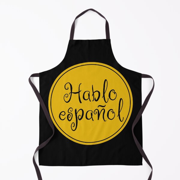 Artikelvorschau, Hablo Espanol - Ich spreche Spanisch - Spanische Phrase - Spanien entworfen und verkauft von JourneyCreative.