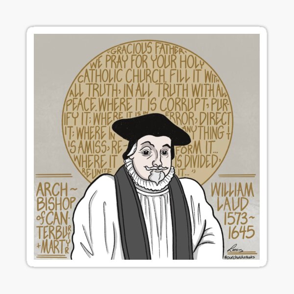 Item preview, William Laud (1573-1645), Archbishop of Canterbury & Martyr designed and sold by LansingCreative.