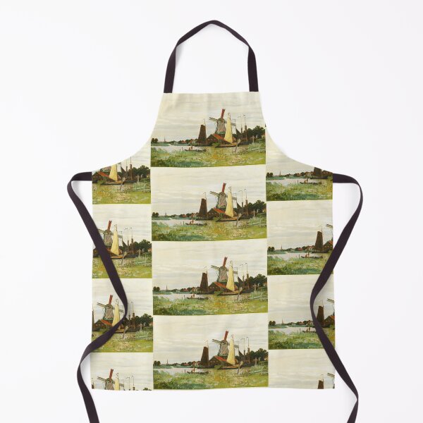 Item preview, A Windmill at Zaandam Claude Monet designed and sold by OldTimeArt.