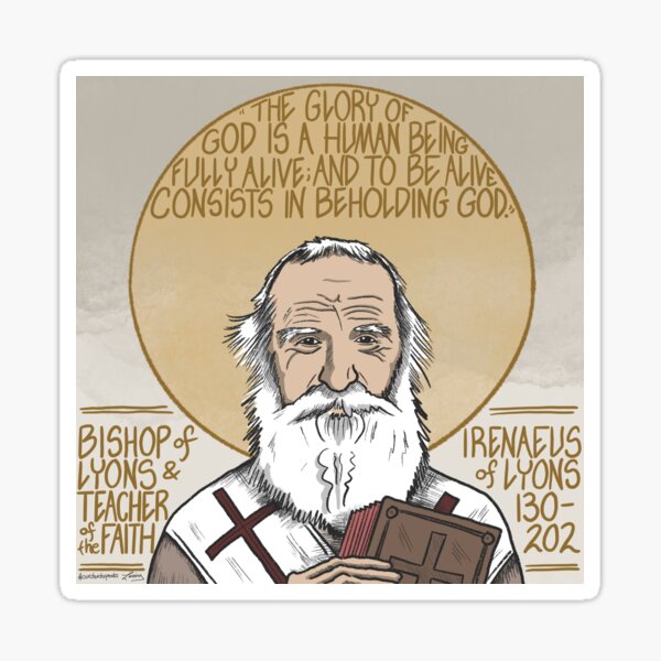 Irenaeus of Lyons (130-202) Sticker