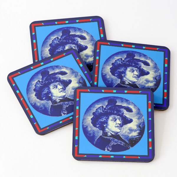 Item preview,  DUTCH BLUE DELFT : Vintage Rembrandt Van Rijn  Print  designed and sold by posterbobs.