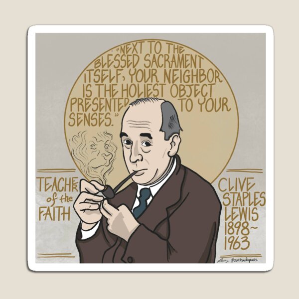 Item preview, C.S. Lewis (1898-1963) designed and sold by LansingCreative.