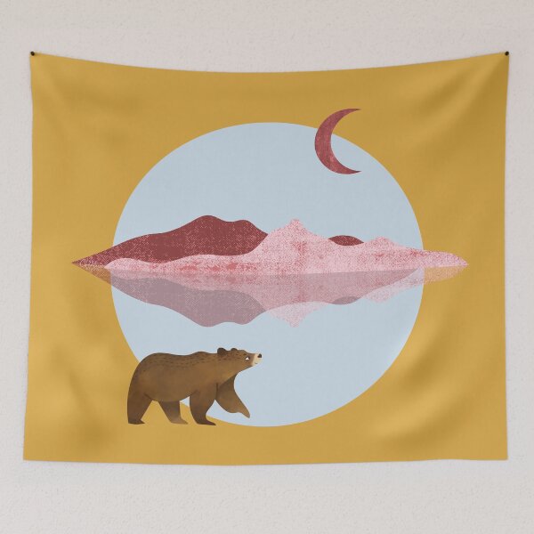 Item preview, Adventure time with a curious bear. designed and sold by CreativeStrand.