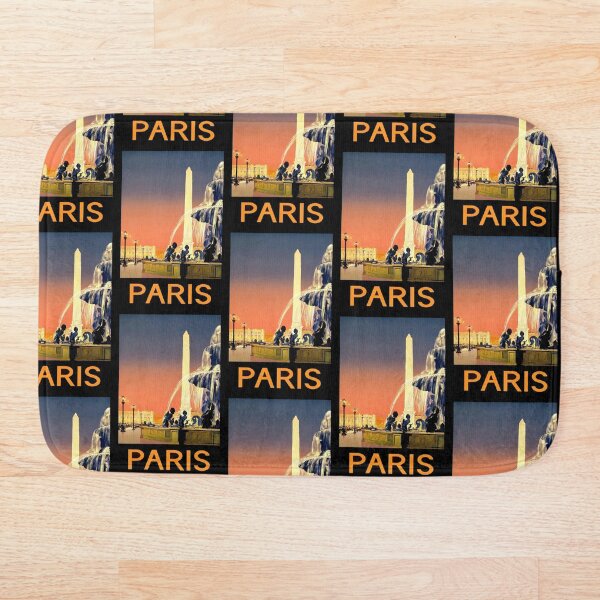 Item preview, Paris in France- Vintage Travel Advertising Print designed and sold by MSBDesign.
