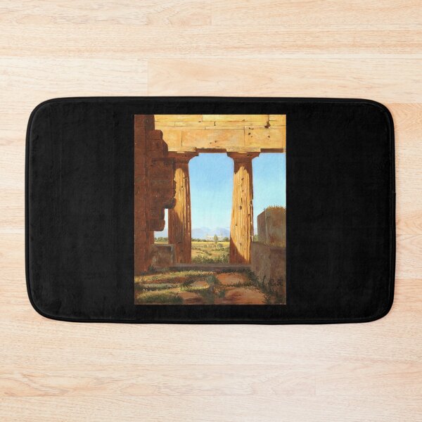 Item preview, Columns Of The Temple Of Neptune At Paestum Sticker designed and sold by donnielnah.