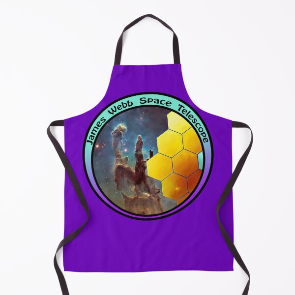 Item preview, JWST James Webb Telescope - Pillars of Creation, purple aqua designed and sold by Kestrelle.