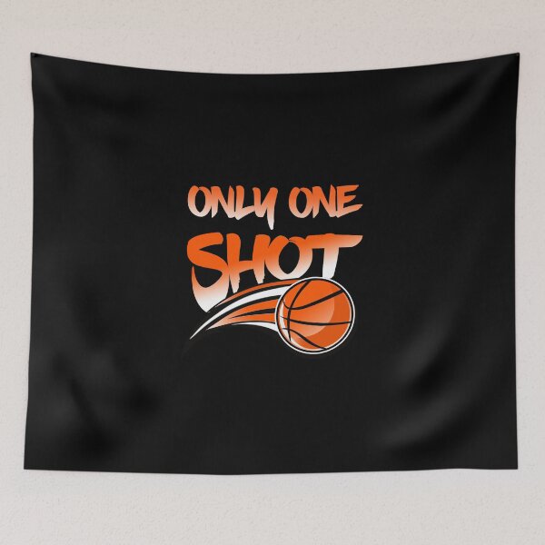Item preview, Basketball Only One Shot Basketball Player Saying Sticker designed and sold by dianesandraon.