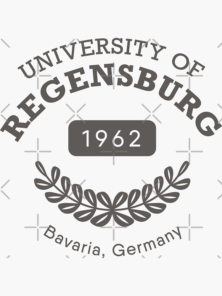 "University of Regensburg" Sticker for Sale by artadon | Redbubble