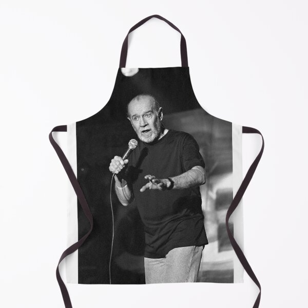 Item preview, George Carlin - BW Photograph designed and sold by ConcertImages.