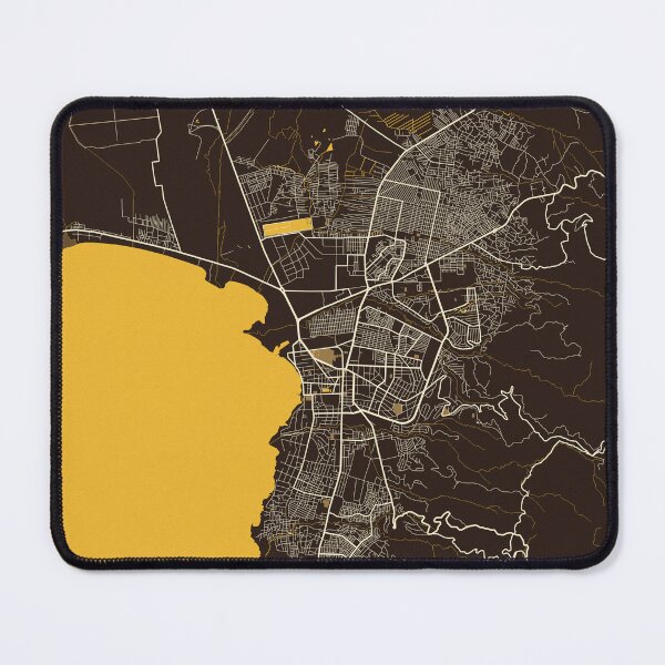 Item preview, Bujumbura City Map of Burundi - Pastel designed and sold by deMAP.