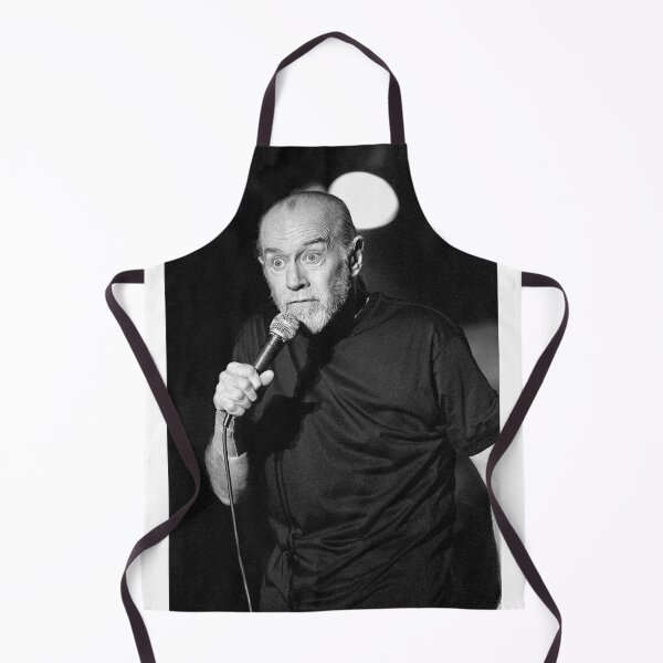 Item preview, George Carlin - BW Photograph designed and sold by ConcertImages.