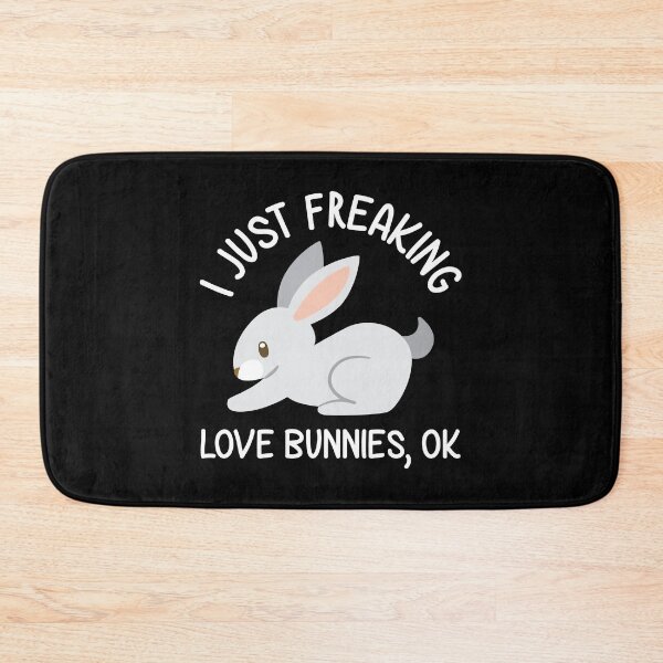 Item preview, I Just Freaking Love Bunnies Ok Cute Easter designed and sold by haselshirt.