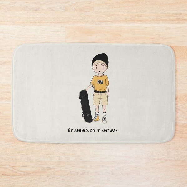 Item preview, Be afraid, do it anyway. designed and sold by Miaou Studio.