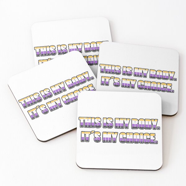 Item preview, This is my body, it´s my choice - Nonbinary version designed and sold by Memockend.