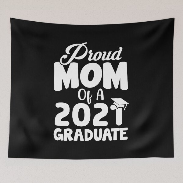Item preview, Proud Mom Of 2021 Graduate College Higschool Class Of 2021 designed and sold by haselshirt.