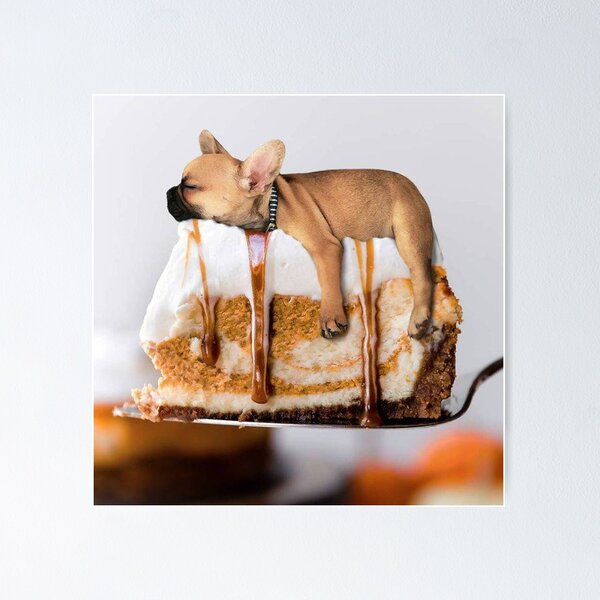 Frenchie birthday clearance cake