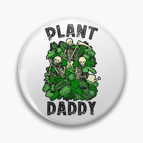 Item preview, Plant Daddy Funny Gardening Skeleton Goth Gardener Dad designed and sold by GrandeDuc.