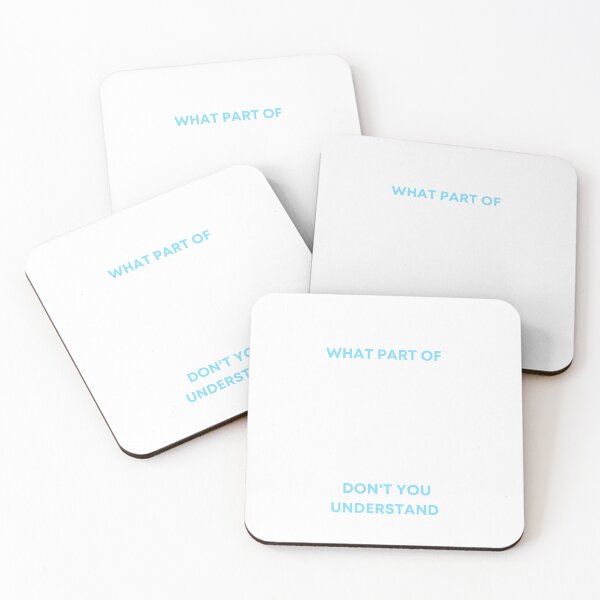 Item preview, What Part Of Don't You Understand designed and sold by Zakaria-4.