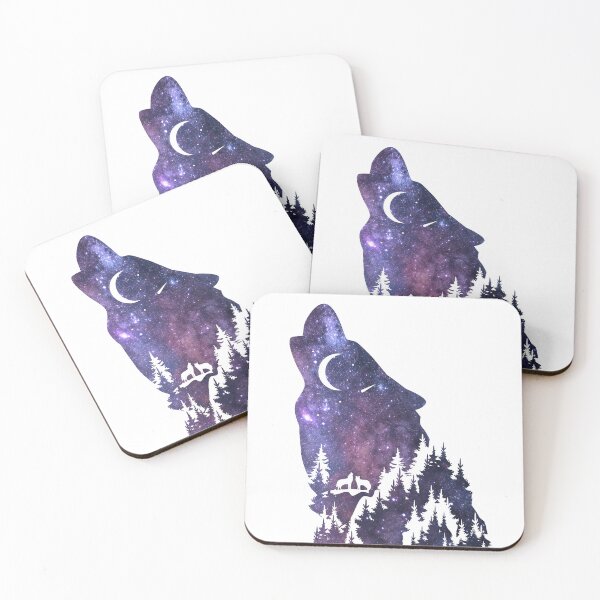 Item preview, Wolf night sky designed and sold by Mirksaz-designs.