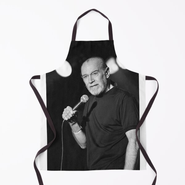 Item preview, George Carlin - BW Photograph designed and sold by ConcertImages.