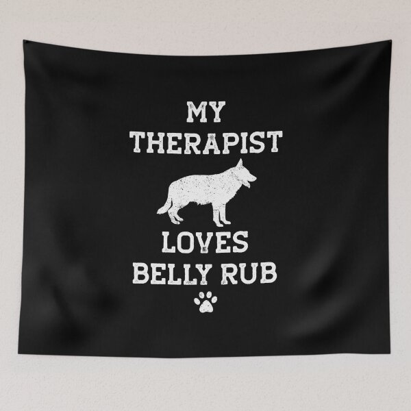 Item preview, My Therapist is My King Shepherd  designed and sold by rafaeltto.