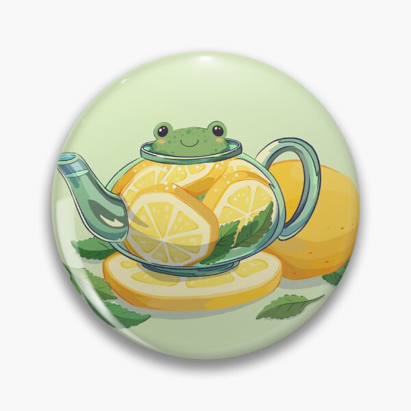 Item preview, Lemon tea frog designed and sold by VictoriaHamre.