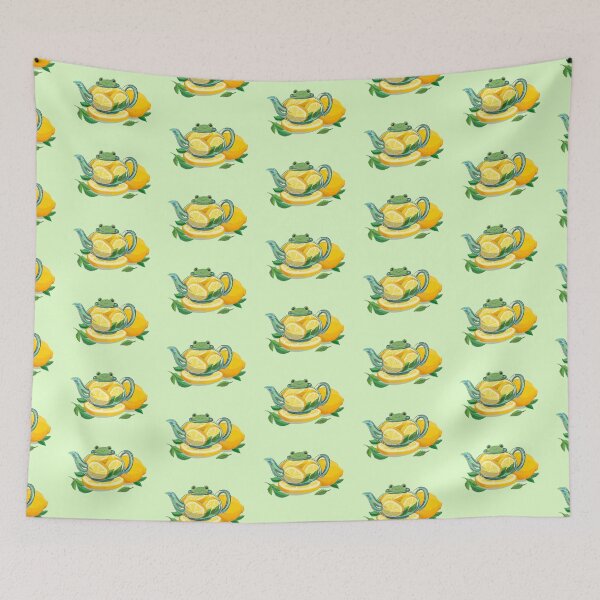 Item preview, Lemon tea frog designed and sold by VictoriaHamre.